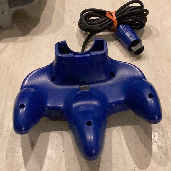 Nintendo 64 Controllers Original N64 Controller Lot Of 2 Blue Grey - Picture 11 of 16